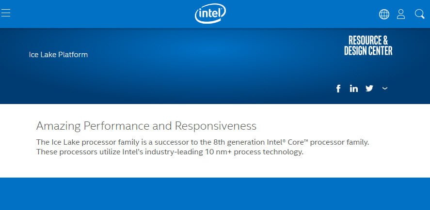 Intel Ice Lake Appears, Confirmed to Use 10nm+ FinFET