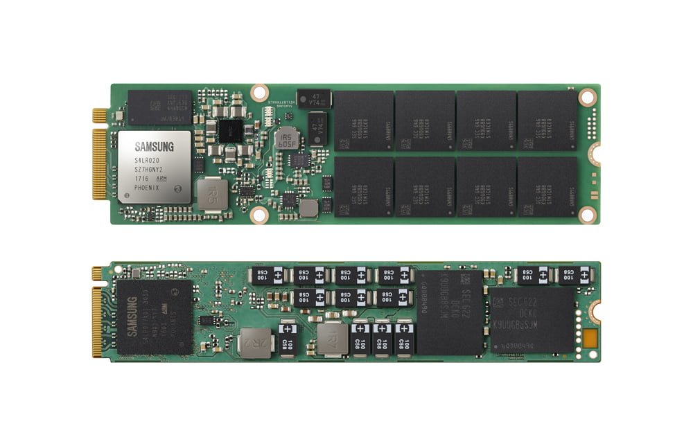 Samsung Announces 96-Layer QLC V-NAND, NGSFF, SZ985 Z-NAND SSD at FMS 2017