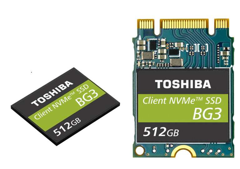 Toshiba Launches BG3 Single Package SSD for Mobile and Embedded Systems
