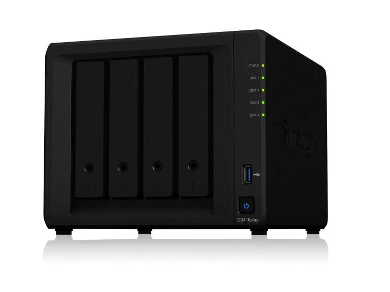Synology Announces DiskStation DS418Play 4-Bay NAS