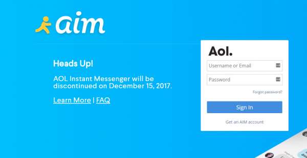 download aim instant messenger login download aim instant messenger login
