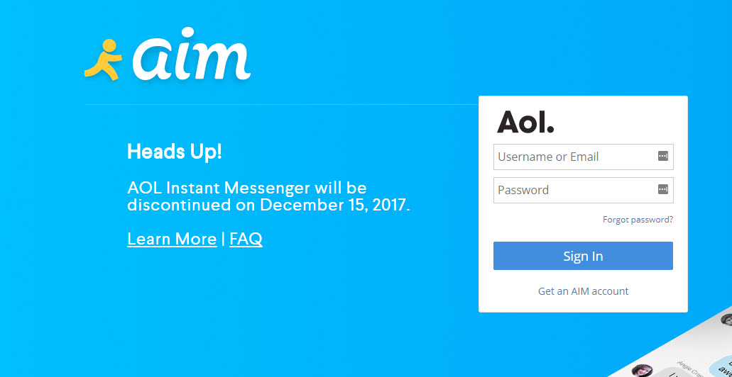 Aol instant messenger sex