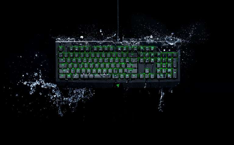 Razer Blackwidow Ultimate Now Dust and Water Resistant